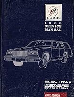 1988 Buick Electra & LeSabre Estate Wagons Repair Shop Manual Original B00435HLSM Book Cover