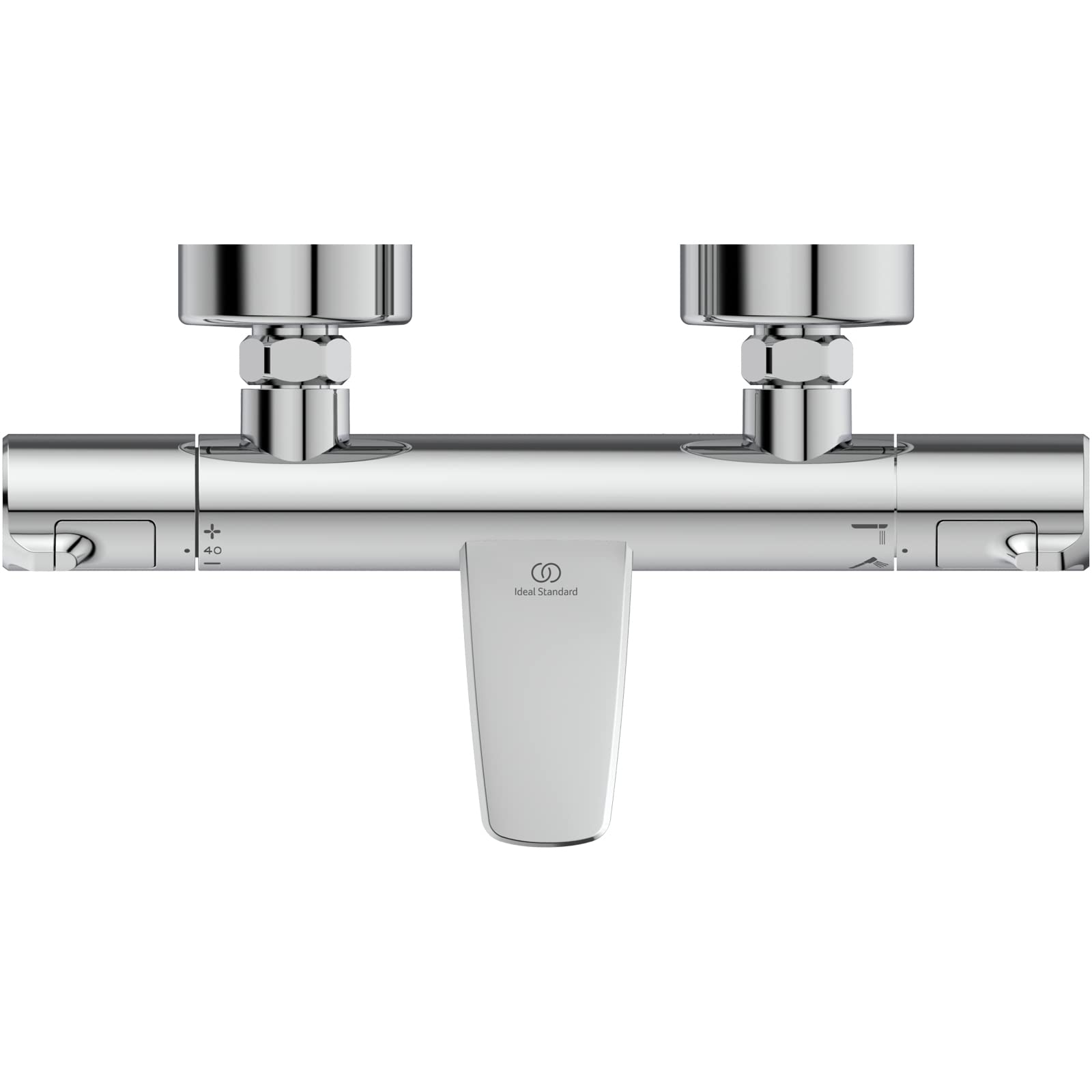 Ideal Standard Mitigeur thermostatique Bain-Douche Ceratherm T50 Sécurité & Anti-Brûlure Fonction Eco A7223AA
