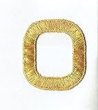 Alphabet Letter - O - Color Gold - 2