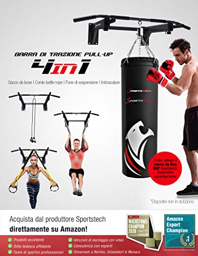 Sportstech Barra trazioni 4in1 KS300 Sbarra