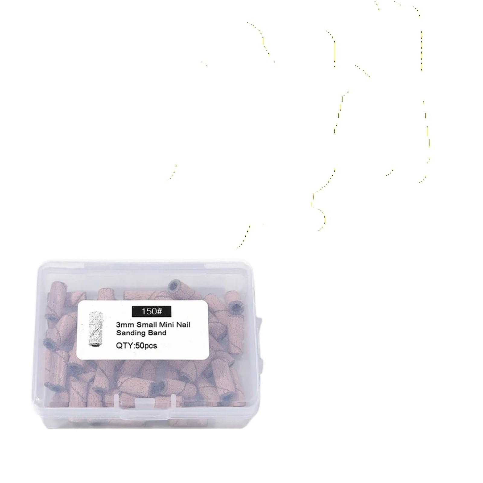 SchleifbäNder FüR NäGel Elektrische Nagelfeile mit Körnung, Zubehör for Gel-Polier-Maniküre-Werkzeug für Maniküre(SET 150)