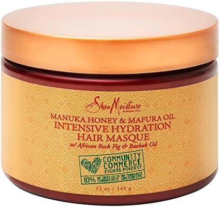 Amazon.com: Shea Moisture Manuka Honey & Mafura Oil Hair Masque 12 ...