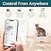 Self Cleaning Litter Box with Auto Safety Sensors for Multiple Cats - Automatic Cat Litter Box Self-Cleaning - Covered Ultra Odor Removal - Smart APP Control - Compatible On All WiFi - Electric Robot