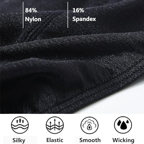 Zonbailon Men'S Thong Underwear G-Strings Bikini Underwear Pouch Panties Sexy T Back L Black thumb #1