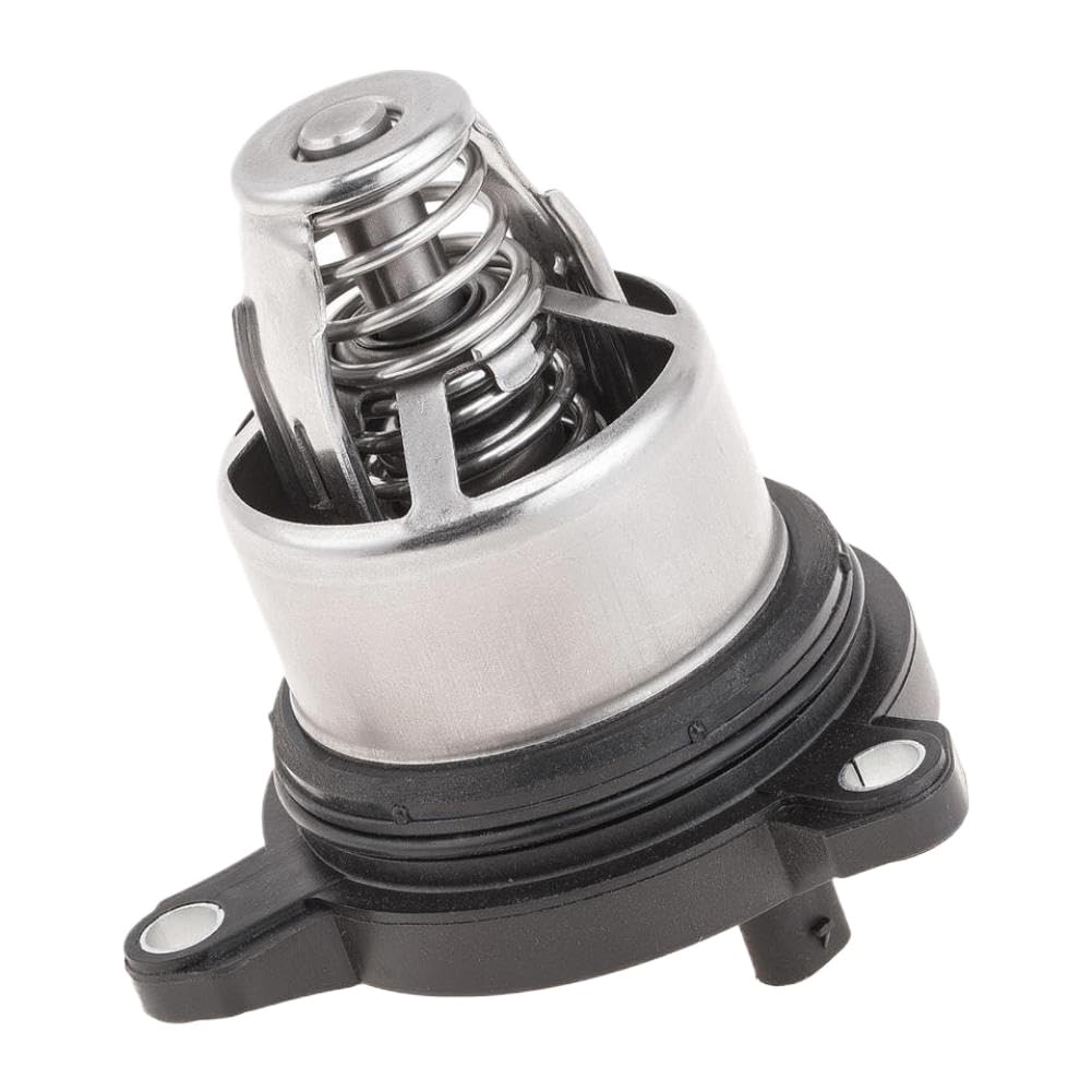 Engine Coolant Thermostat 06M121115K 06M121115G Compatible With A4 B9 A5 A6 C8 A7 A8L D5 Q5 Q7 2019 And Later Q8 2018 And Later 3.0