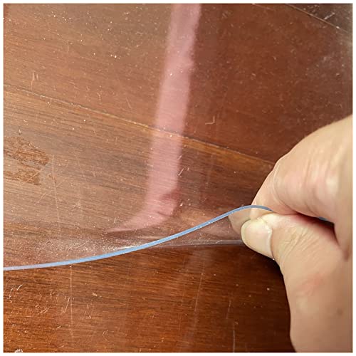 Alfombra Cocina Pasillo PVC Transparente Antideslizante Tapete Protector De Alfombra/Piso Duro Cover