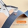 Sewing Kit with 100PCS Metal Buttons – Manual Pliers Tool Included,Manual Pressure Five Claw Buckle Pliers for Sewing with Fastener Tool for DIY Crafts,S Ewing,Clothes (Type C) #1