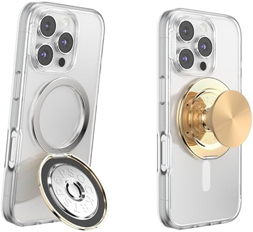 Miniatura 155 de PopSockets: PopGrip con tapa intercambiable para teléfonos y tabletas, negro