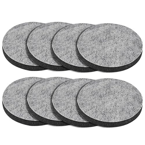 8 Pack Water Filter Discs, Micro Disc Replacement for Brita Fill and Go Water Filter Bottles, Reduce Chlorine, Microparticles and Other Impurities