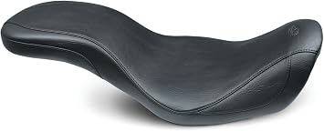 Mustang Motorcycle - 06-17 Harley Dyna Super Tripper 1PC Seat - Black