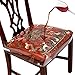 LAMINET New & Improved Deluxe Heavy-Duty Waterproof Spill Resistant Removable Crystal-Clear Plastic Adjustable Patented Chair Seat Protector - Fits Chair Seats Up to 21″ x 21″ - Set of 2