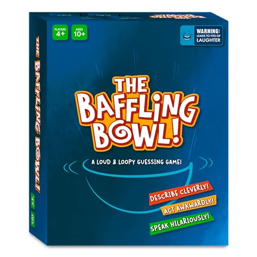 Baffling Bowl - Hilarious 600 Cards Guessing Game for Kids, Teens & Adults, Fun, Bonding for Friends & Family, Challenges for Game Nights, Parties, Gifts for Ages 10, 11, 12, 13 and Up, Players 4+