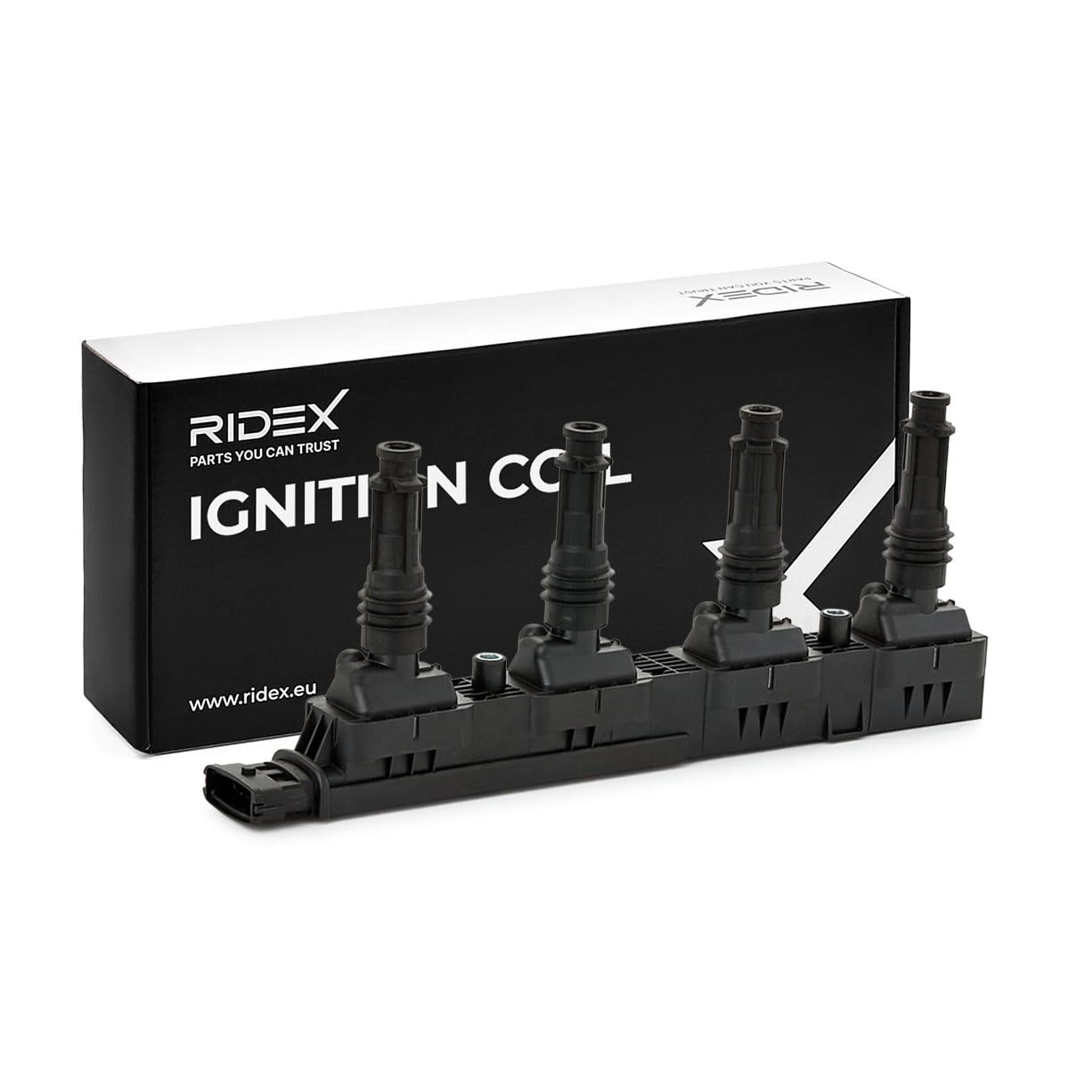 RIDEX 689C0165 Zündspule 12V Kompatibel mit OPEL Corsa D Schrägheck S07 1688197380 1208020 24420584