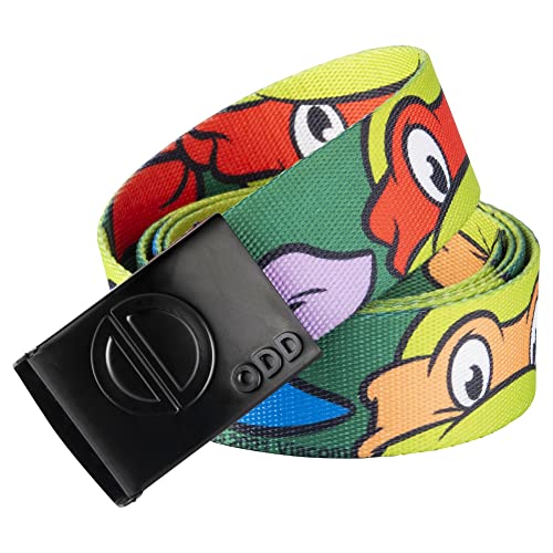 Odd Sox, Nickelodeon Cartoons, Men's Web Belt, Adjustable, Novelty Print, 1.5 Inch Wide2