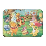 Tamaño: 60 x 40 cm. Tamaños adecuados para interiores, baño, exteriores, puerta delantera, dormitorio, sala de estar, cocina, etc. No solo mantiene tus pies y suelo limpios, crea un ambiente más limpio.