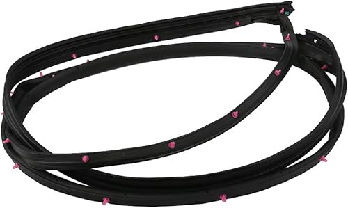 Miniatura 2 de Junta de goma para puerta delantera, 1 par de repuesto lateral 72325-SDA-A01 72365-SDA-A01 compatible con Honda Accord Sedan 2003-2007