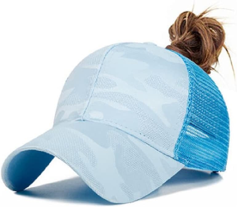 Women's Ponytail Baseball Cap Women Mesh Has Female Fashion Hip Hop Hats Casual Adjustable Outdoor