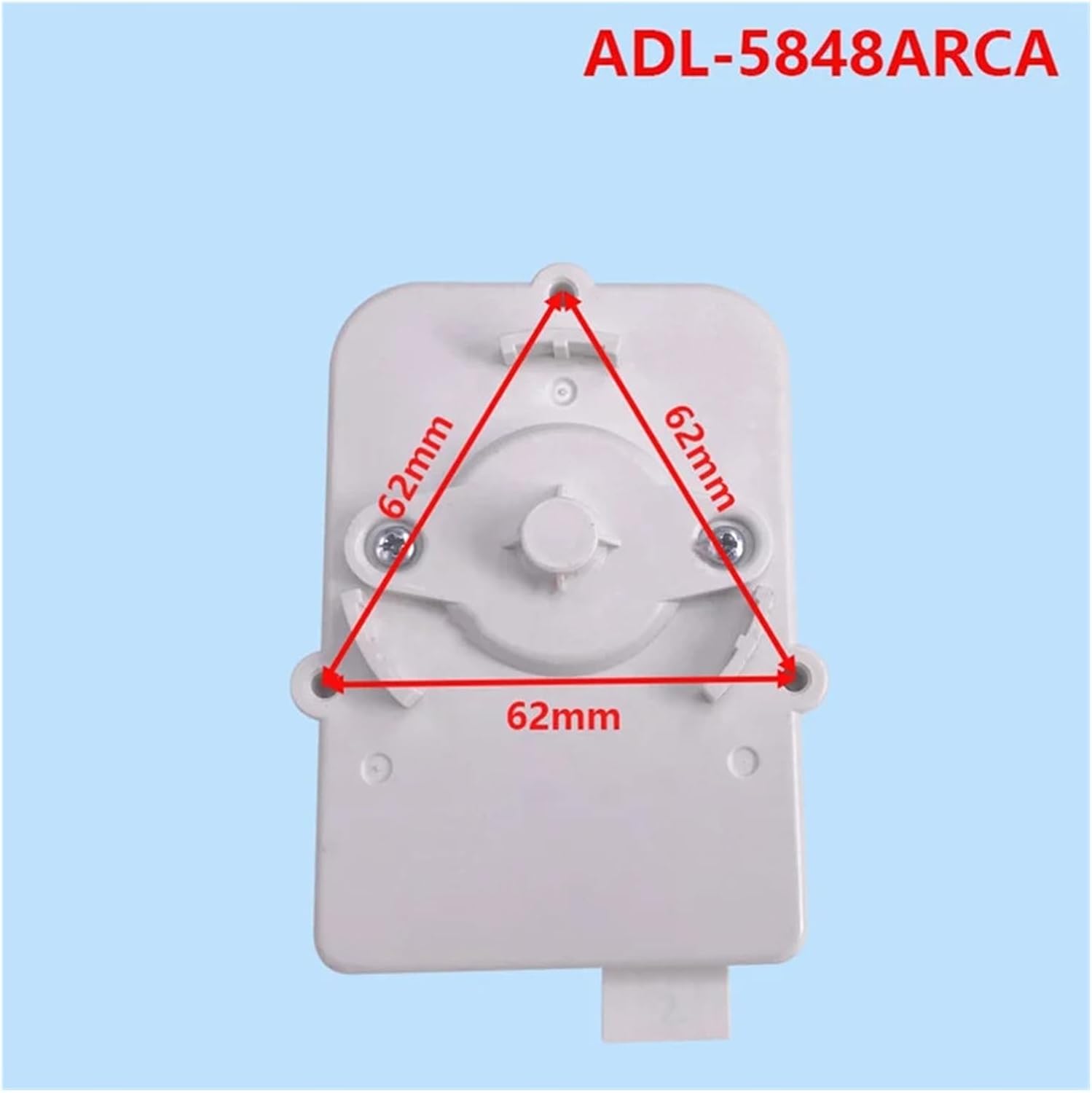 A04V ADL-5848ARCA Refrigerator Cooling Fan Motor，Compatible For Beko，Refrigerator Parts 48 9498 0100 Refrigerator Freezer Fan AC220-240V,Refrigerator Accessories