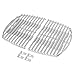 Onlyfire Stainless Steel Cooking Grate, Cooking Grill Grid Grate,Barbecue Grid fits Weber Q1000 Q1200 Q1400 Grills