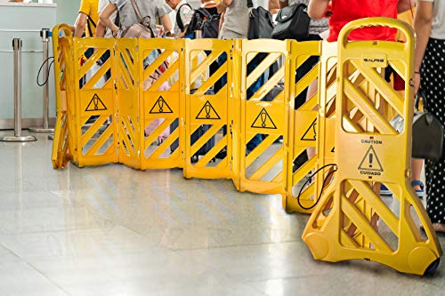 Alpine Industries Barreiras de Segurança Comercial Alpina, Sistema de Barricada Móvel Expansível de