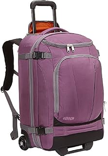 eBags TLS Mother Lode Rolling Weekender 22 Inch Travel Backpack with Wheels
