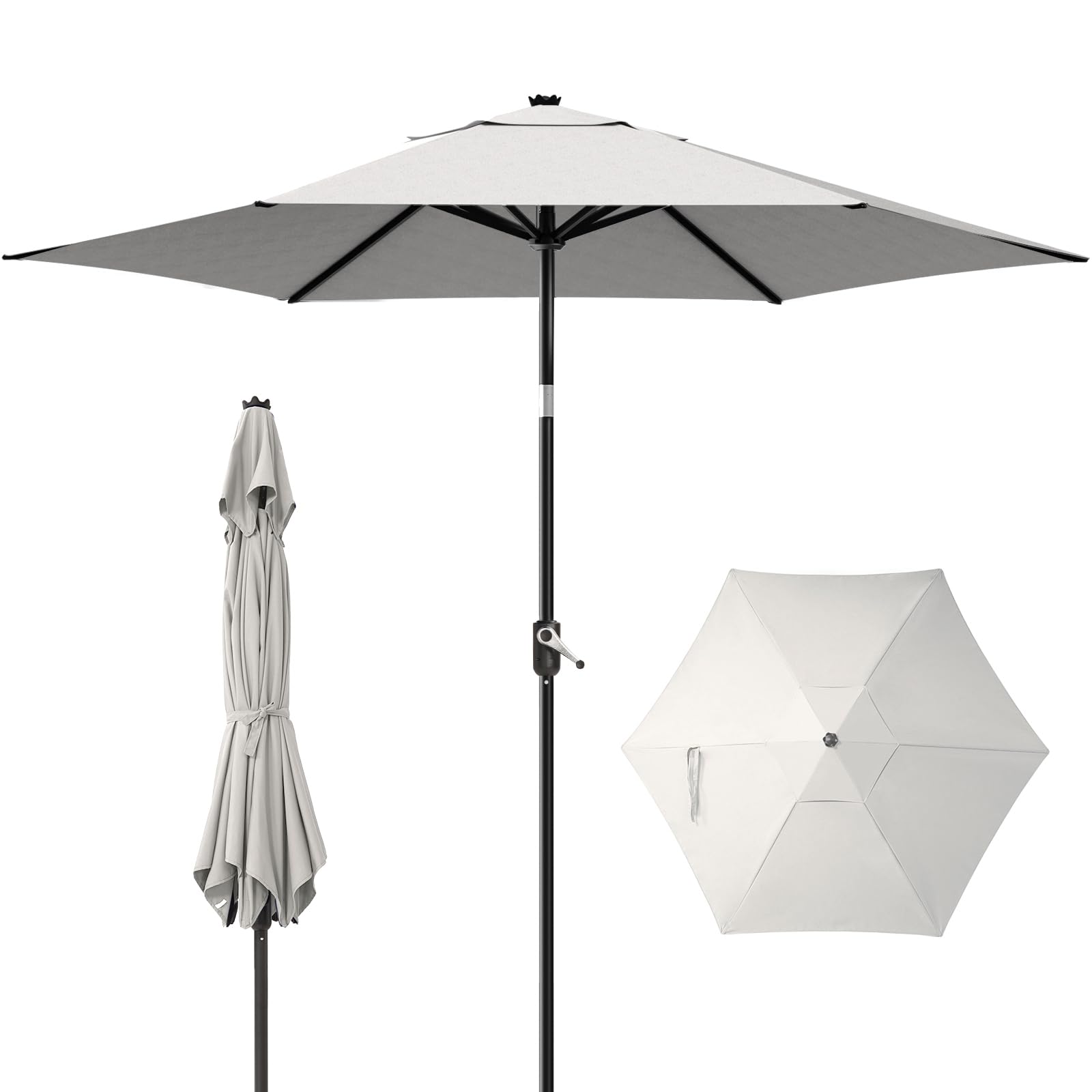 CROWN SHADES 9 Ft Patio Umbrella