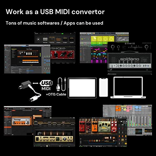Paint Audio Midi Captain Foot Controller And Wireless Midi Adapter-Midi Mate Time Engine Function Support All Pc/Cc/Note Commander 10 Foot Switches #TOP4