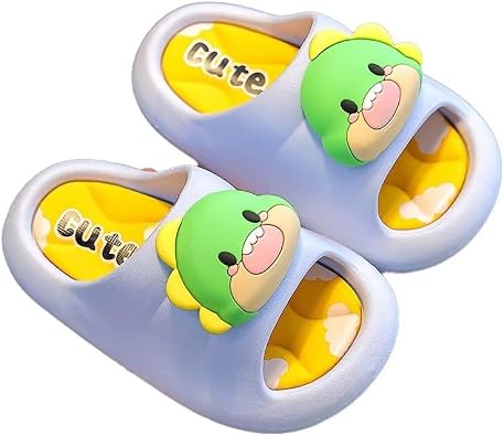 Kawaii Bunny Slippers Unisex Child Boys & Girls Slides Sandals for Kids Cute Cartoon Animal Cloud Sandals Slipper for Indoor Outdoor Beach Garden Shoes