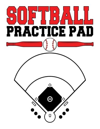 Softball Practice Pad: Softball Coach Practice Pad Planning, Softball Practice Pad Notebook, Practice Pad with 4 Field Diagrams, Practice Planning ... - Softball Coach Practice Pad 120 Pages 8