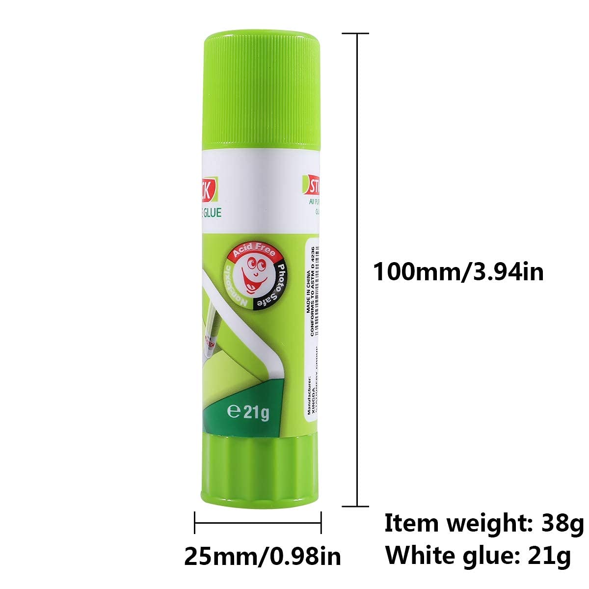 Lysee 3D Printer Parts & Accessories - Aokin 3 Pcs 3D Printer Glue Sticks PVP Adhesive Glue for Hot Bed Print ABS PLA PET PETG Filament, Arts and Crafts, etc - (Color: 4 Pcs)