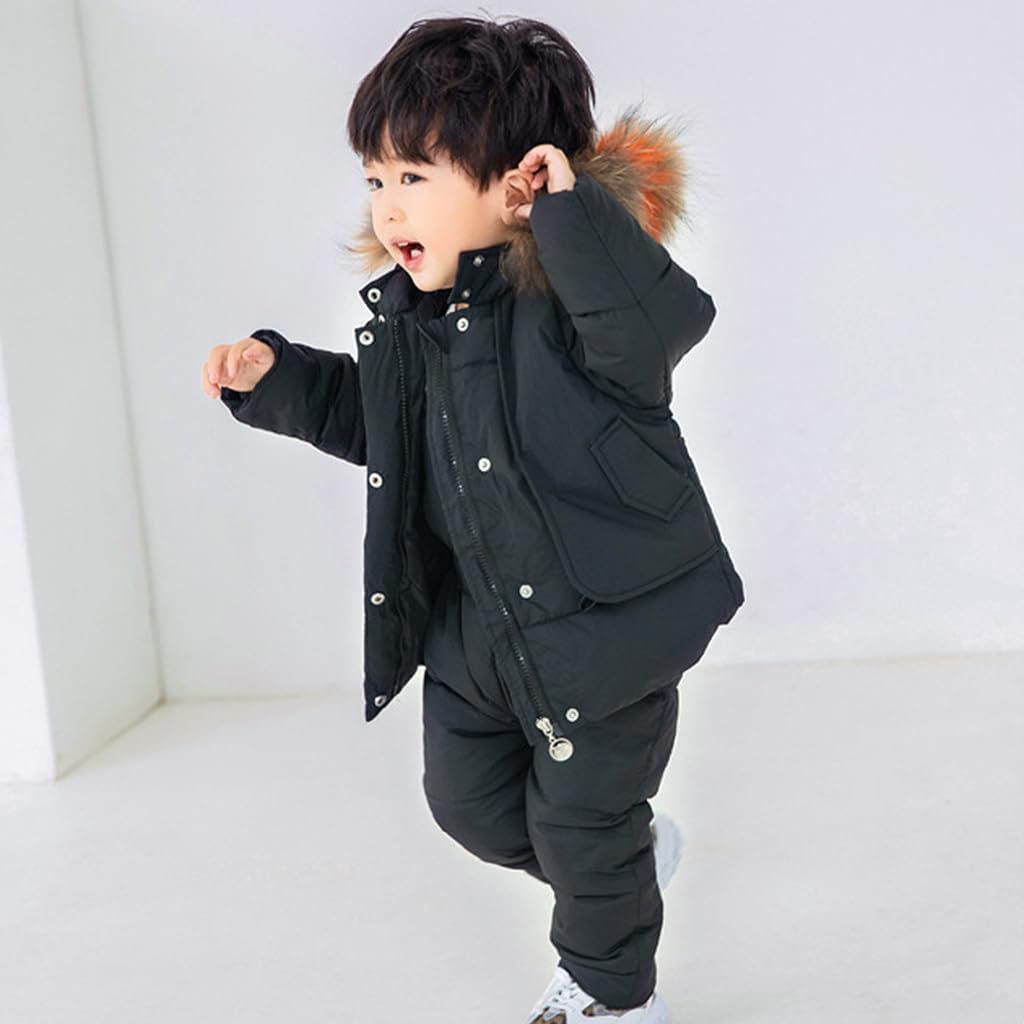 Bambino Ragazza Tute Da Neve Tuta Bambini Impermeabile Pagliaccetto Giacche Da Sci Fit Ragazzi Snowsuit Baby Girl Tuta Da Neve Bambino Articoli Per