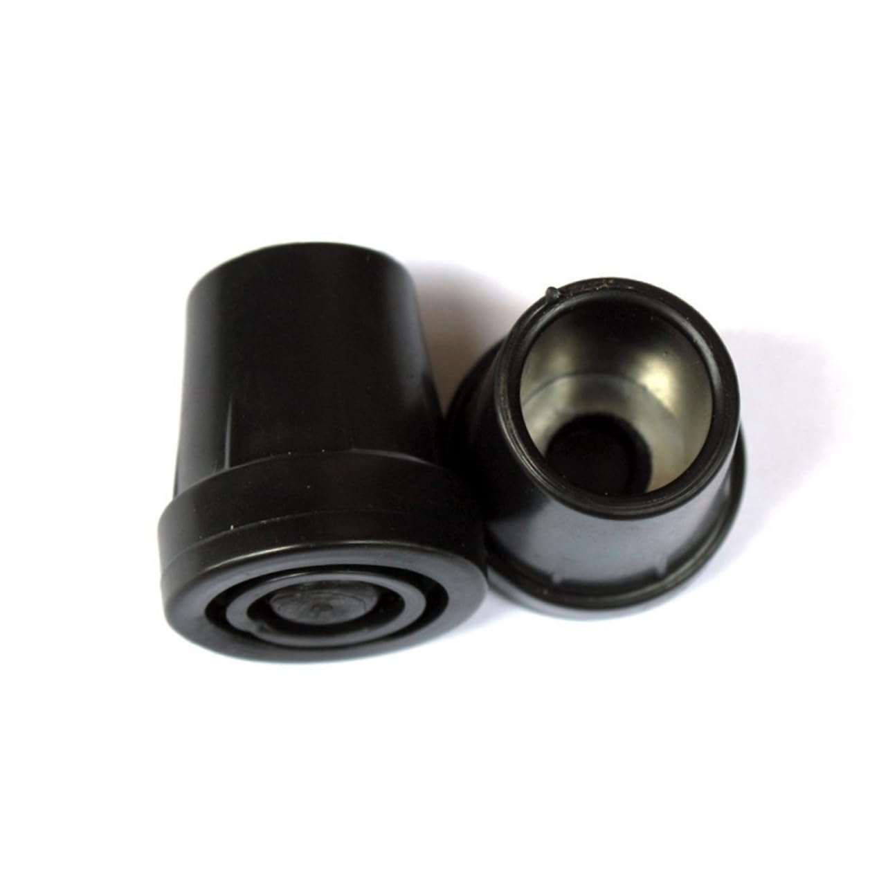 COLLBATH Cane Tips for Elderly Walking Cane Foot Pad Leg Tips Anti-Skid Plastic Walking Stick Ferrule Protector