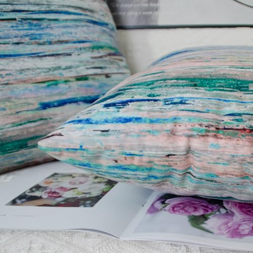 Housse de coussin velours doux lavable pour protéger canapé 45x45 - 5