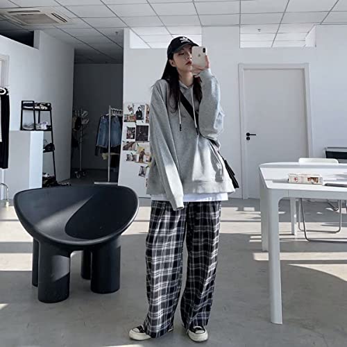 Harajuku Fashion Plaid Pants Checkered Alt Emo Scene Pants Cargo Pants Y2k Baggy Grunge Clothes Goth Hiphop Streetwear4