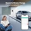 WISSENERGY Wallbox 7,4 KW pour Véhicule Électrique avec APP, Monophasé 32A avec Débouché Type 2, Borne de Recharge Vehicule Electrique Mode 3 avec Norme EU IEC 62196-2 pour BEV PHEV