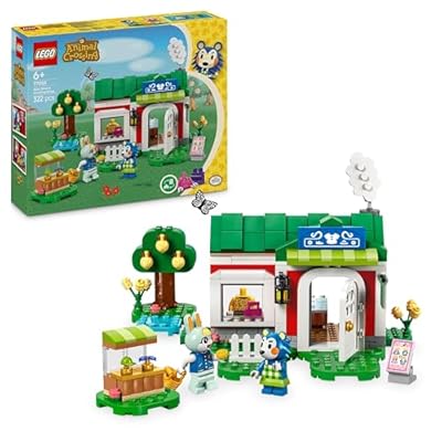LEGO Animal Crossing Kleermakerij van de zusjes Able Bouwpakket voor Kinderen met Dieren Figuren voor creatieve Rollenspellen  Cadeau voor Meisjes  Jongens en Gamers vanaf 6 jaar 77055