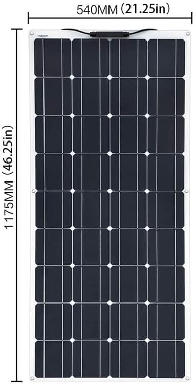 * 400W太陽光発電モジュール、40Aソーラー充電コントローラー、RVキャンプ用ホームボートオフグリッド用 【結合】 ソーラーパネル 8
