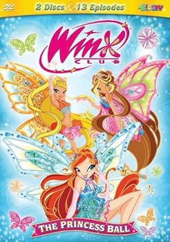 DVD Winx Club - Princess Ball: Season 3, Part One Book