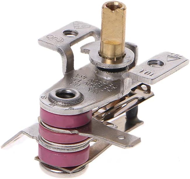 MOMOJIA AC 250V 16A Adjustable 90 Celsius Temature Switch Bimetallic Heating Thermostat KDT-200 High Quality