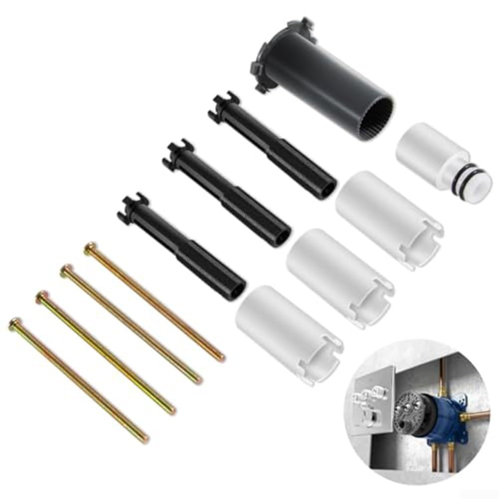 Set di prolunga di ricambio per Grohe 14048000 per finiture doccia e vasca Grohtherm SmartControl, accessorio di installazione flessibile da 25 mm per sistemi miscelatori