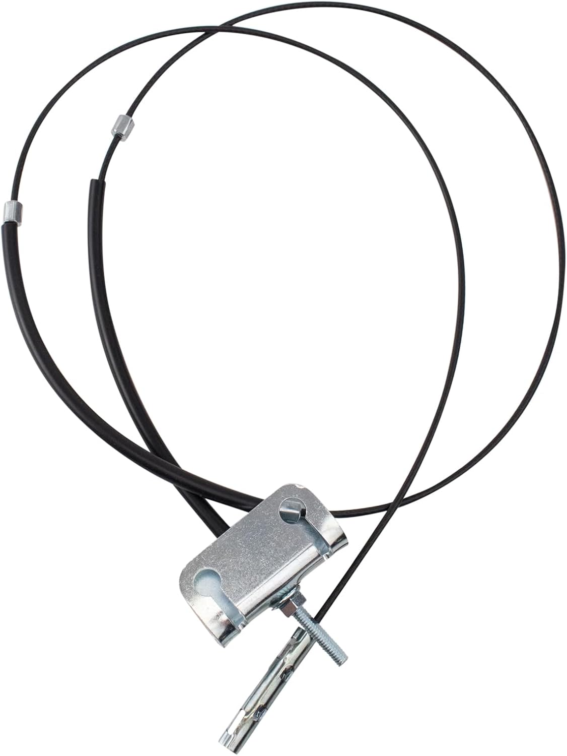 TRQ Intermediate Parking Brake Cable Compatible with 1999-2004 Chevrolet Silverado 1500 1999-2000 Silverado 2500 GMC Sierra 1500 Sierra 2500