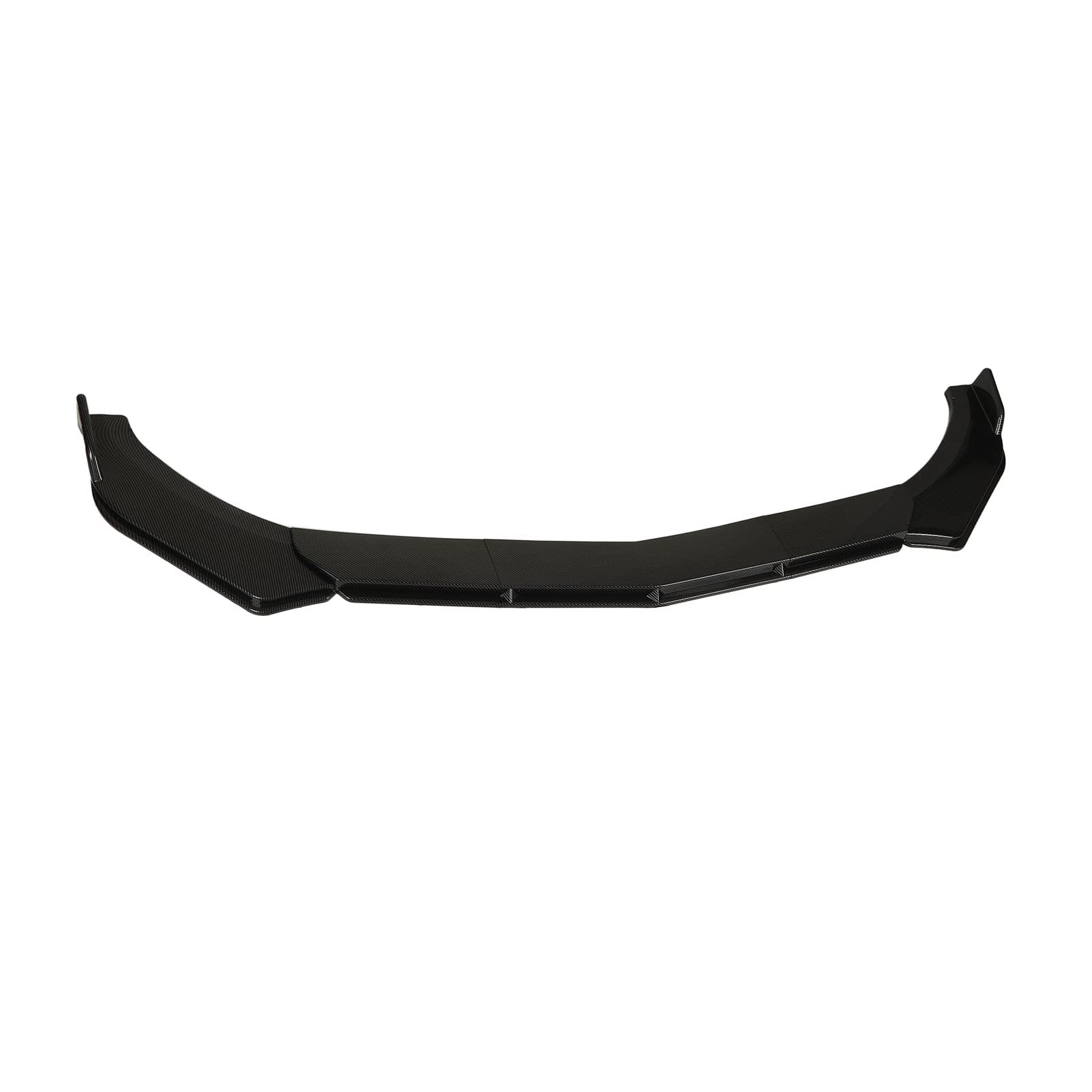 Lip Body Kit Spoiler Paraurti Anteriore Anticollisione 5 Pezzi Installazione Facile Universale per Auto (Stile in fibra di carbonio)