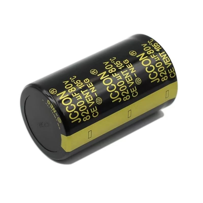 2 electrolytic capacitors 80V 8200UF Volume 35X60MM2 pin Welded snap in Terminal 80V 8200 uF
