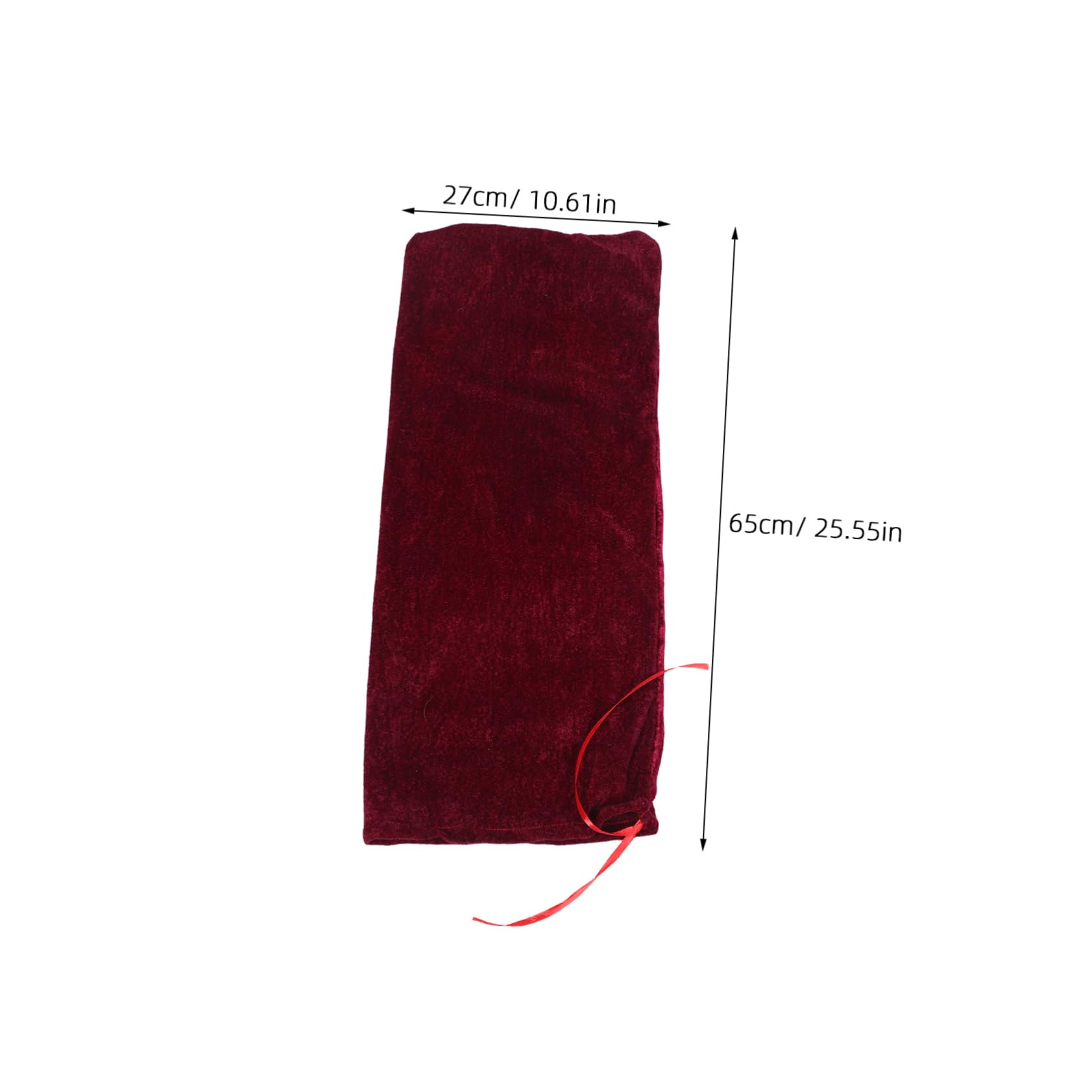 BESPORTBLE Portable Musical Instrument Cover Plush Cloth Violin Cover Scratch Resistant Violin Protector Bag Fabric Violin Carrying Case for Violin Care