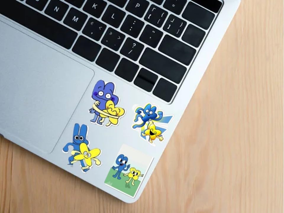 Miniatura 2 de BFB - Paquete económico de 20 unidades, cuatro calcomanías y calcomanías en X, vinilo impermeable, estético, SUV, camión, colorido, portátil,