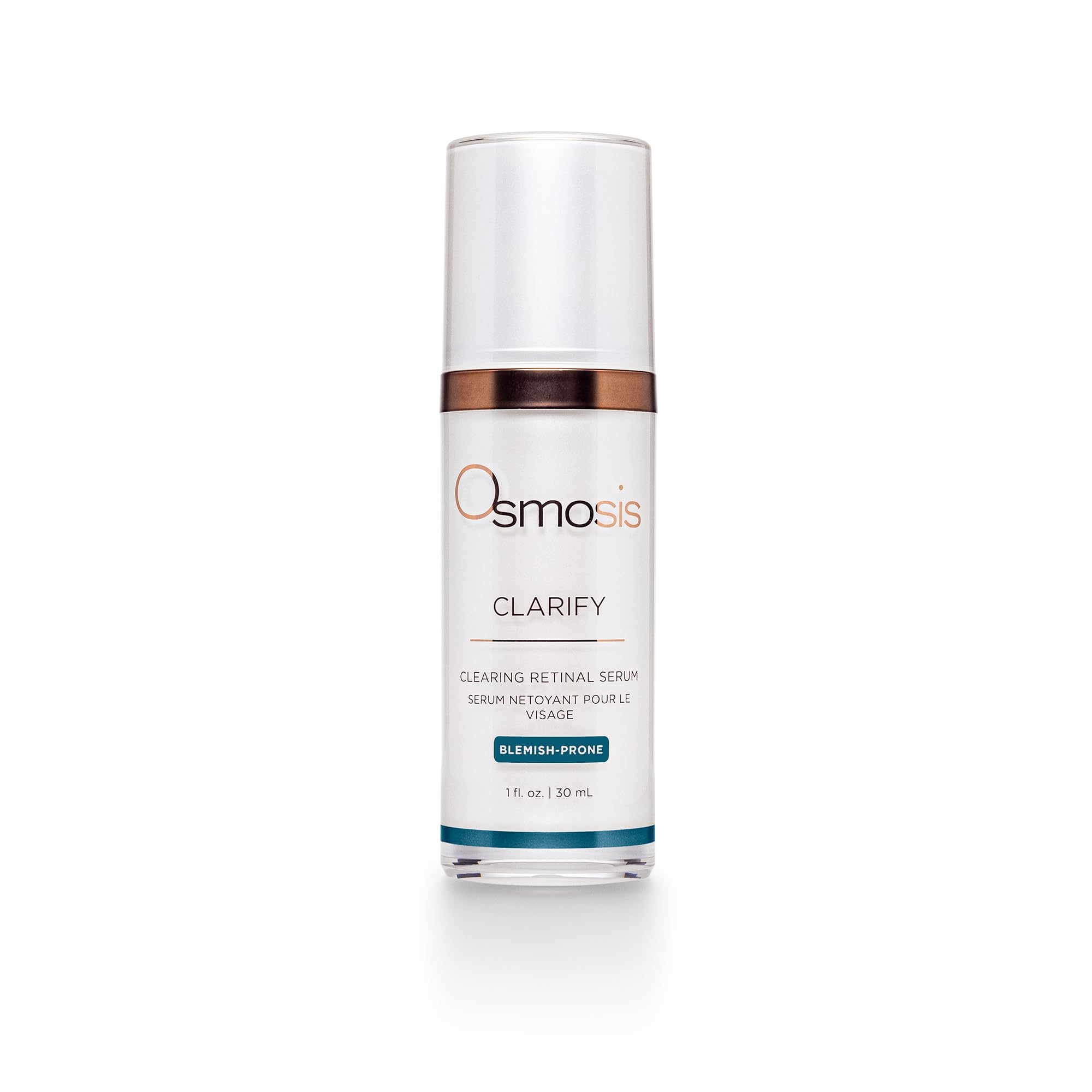 Omsosis CLARIFY Clearing Retinal with Vitamin A Serum, Calms and Soothes, for Acne, Pigmented, Oily, and Blemish-Prone Skin, 1 Fl Oz