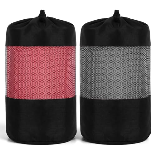 Ckhoid 2 Pack Yoga Mat Towel with Grip Dot, Non