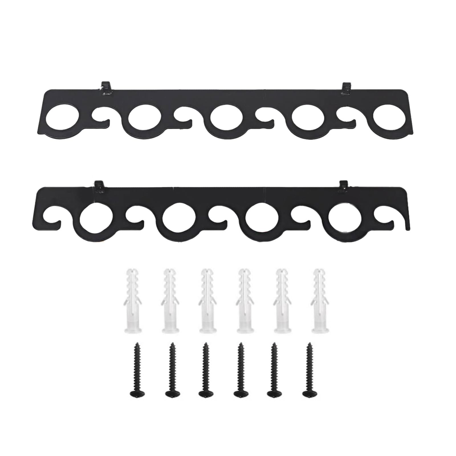 SHINLHUA Horizontal Fishing Rod Hanger Fishing Rod Holder Brackets Wall Mount Rack for Garage Wall Ceiling Stand Mount