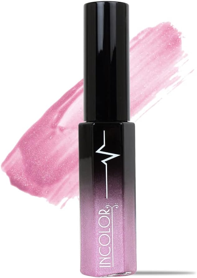 INCOLOR Crystal Brilliance Glitters Lip Gloss For Long Lasting Glossy Look 8 ml (Shade No 3)