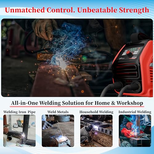 Image of iBELL IBL M220‑76D Inverter ARC Welding Machine 220A | IGBT Technology |PC+ABS Fiber‑Reinforced Body |Adjustable Hot Start,ARC Force & VRD | Anti‑Stick |1.0-4.0 mm Electrode Support|2‑Year Warranty
